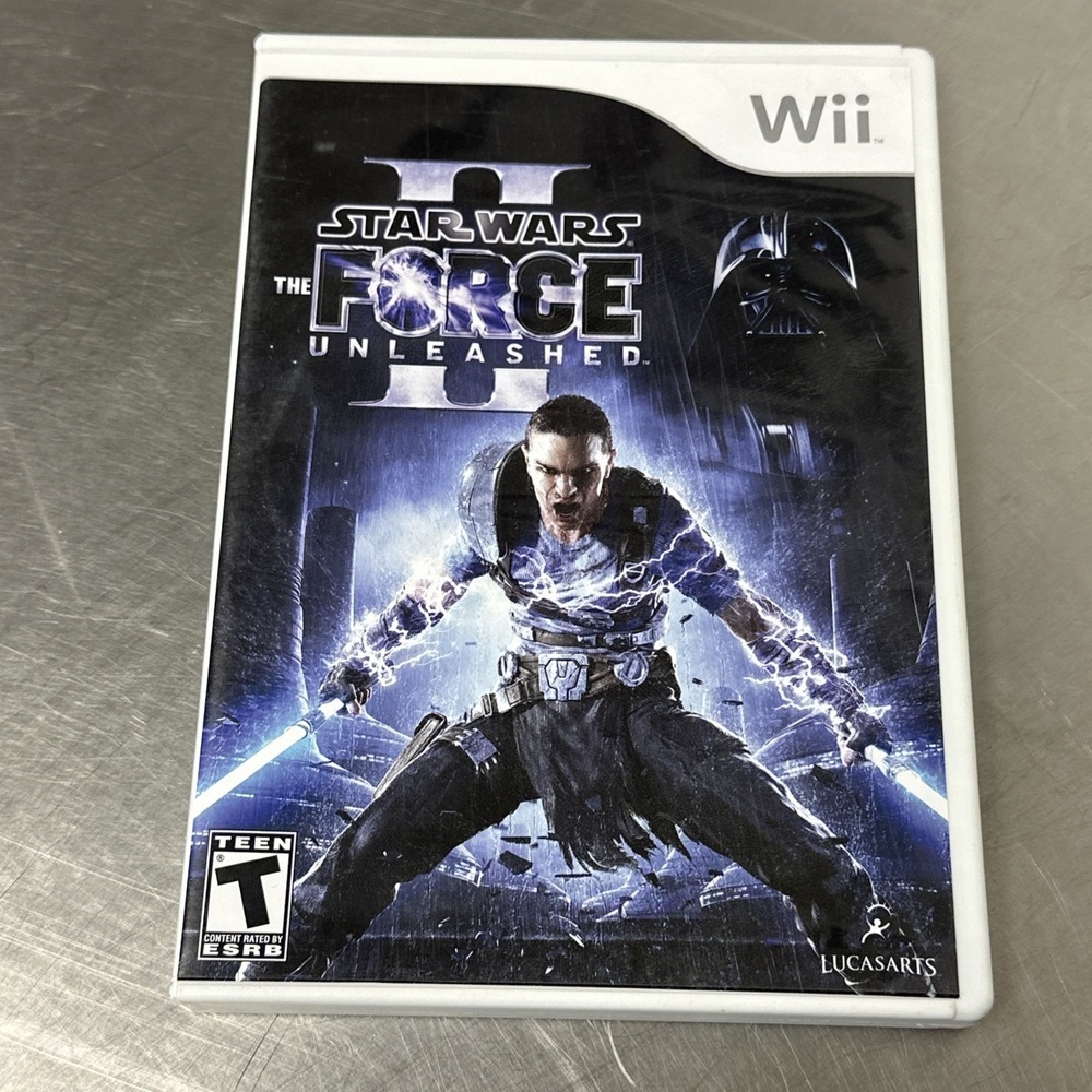 Star Wars:‎ The Force Unleashed II Nintendo Wii 2010 Case Manual